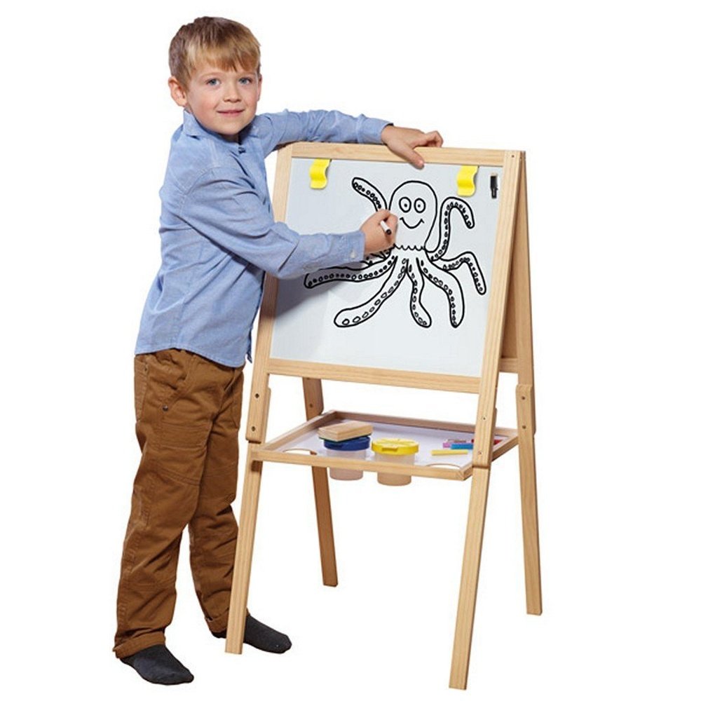 Casdon Toys Wooden Magnetic Chalkboard Easel