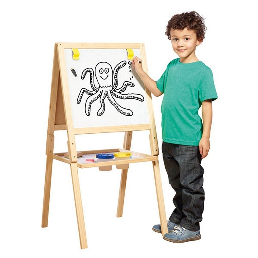 Casdon Toys Wooden Magnetic Chalkboard Easel