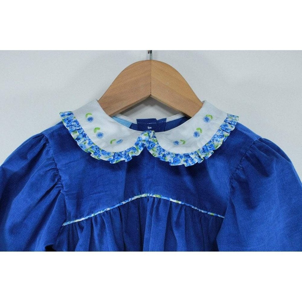 Charming Little One Wonderful Blue Garden Cynthia Romper