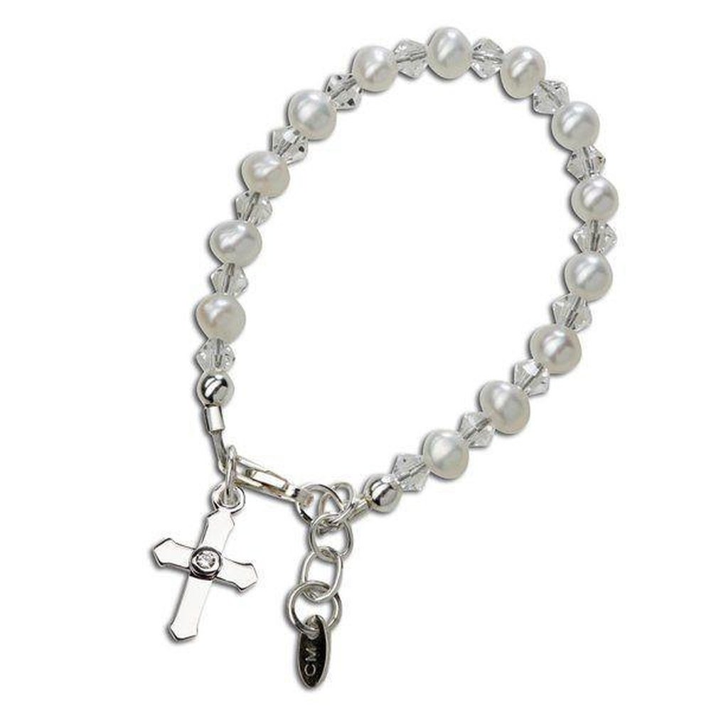 Cherished Moments Grace Sterling Silver Infant Bracelet