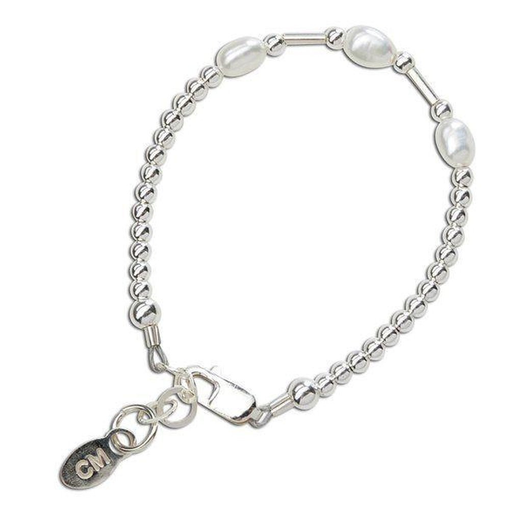 Cherished Moments Aspen Sterling Silver Infant Bracelet