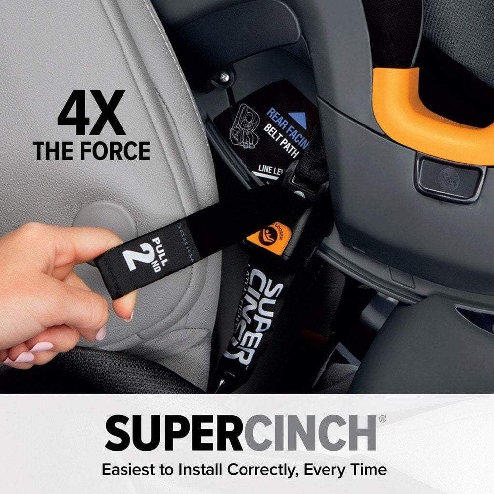 Chicco Fit4 4-In-1 Convertible Car Seat - Onyx