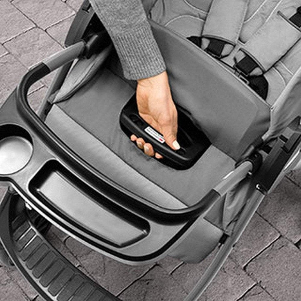 Chicco Mini Bravo Plus Travel System Slate