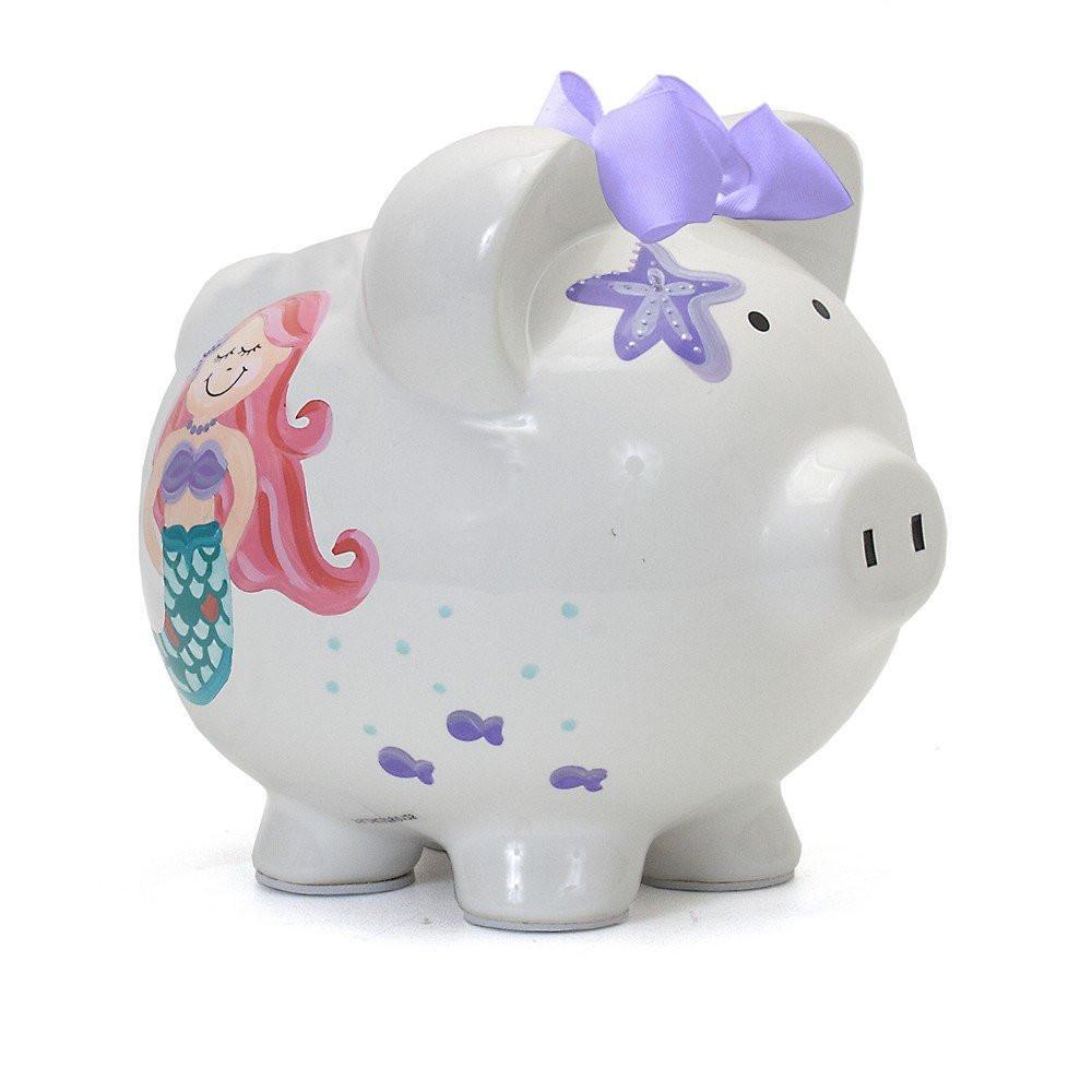 Child to Cherish Mermaid Piggy Bank