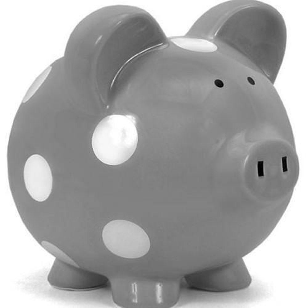 Child to Cherish Polka Dot Piggy Bank