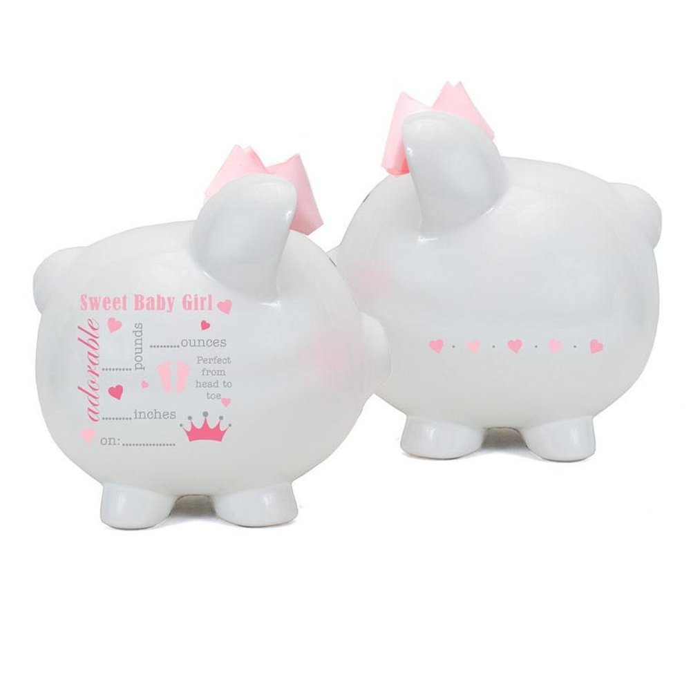 Child to Cherish Announcement Piggy Bank w/Pen