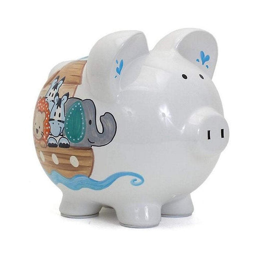 Child to Cherish Noah's Ark Ceramic Money Bank