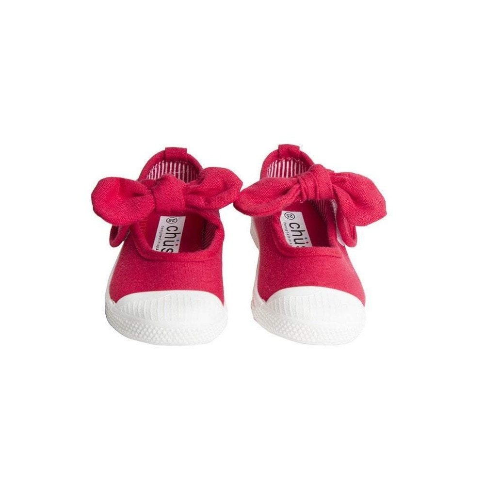 Chus Athena Bow Shoe Red