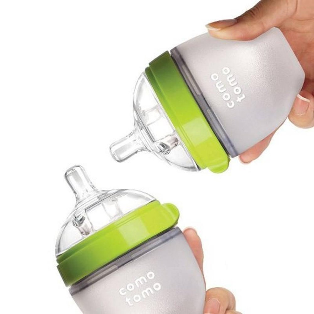 ComoTomo Natural Feel Baby Bottle 2 Pack
