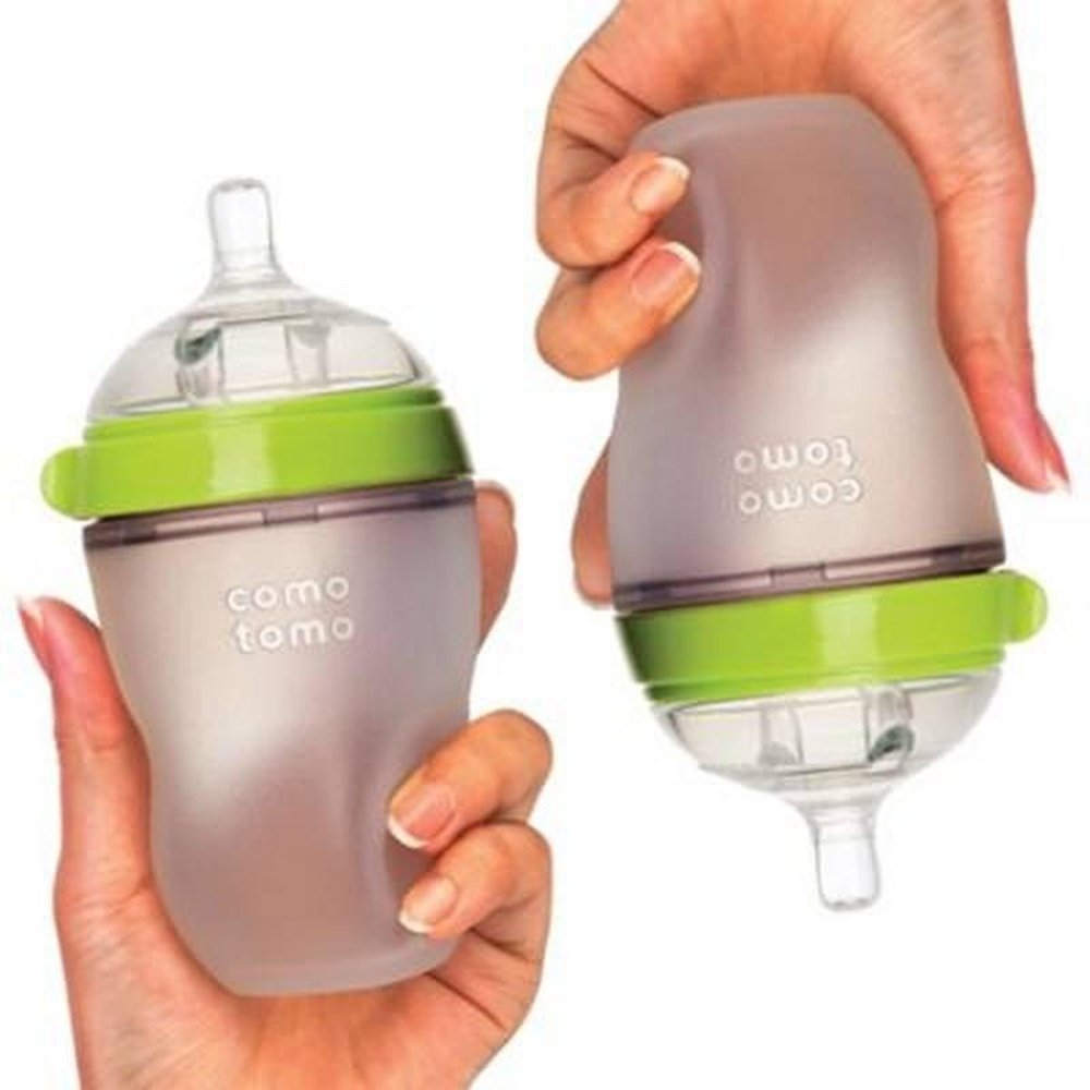 ComoTomo Natural Feel Baby Bottle 2 Pack