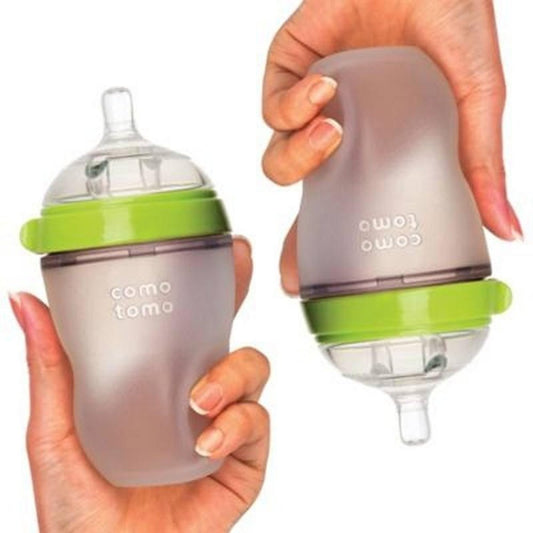 ComoTomo Natural Feel Baby Bottle 2 Pack