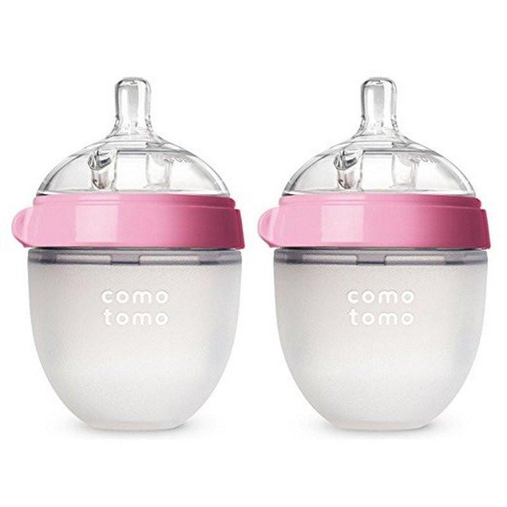 ComoTomo Natural Feel Baby Bottle 2 Pack