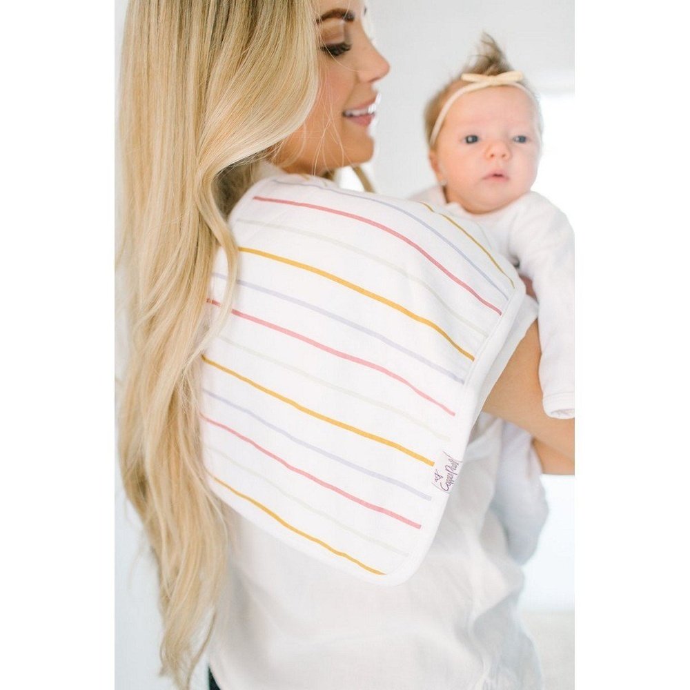 Copper Pearl Burp Cloth 3 Piece Burp Cloth Set Olive