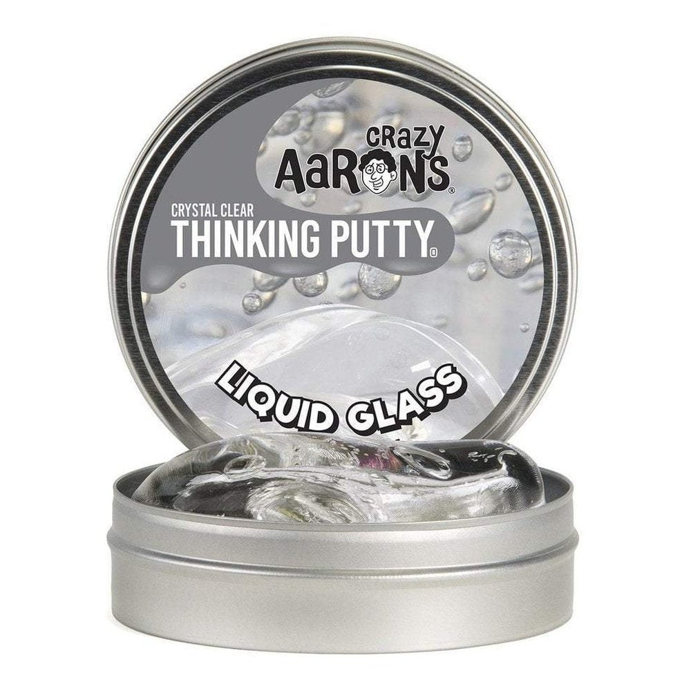 Crazy Aaron Liquid Glass Crystal Clear Thinking Putty