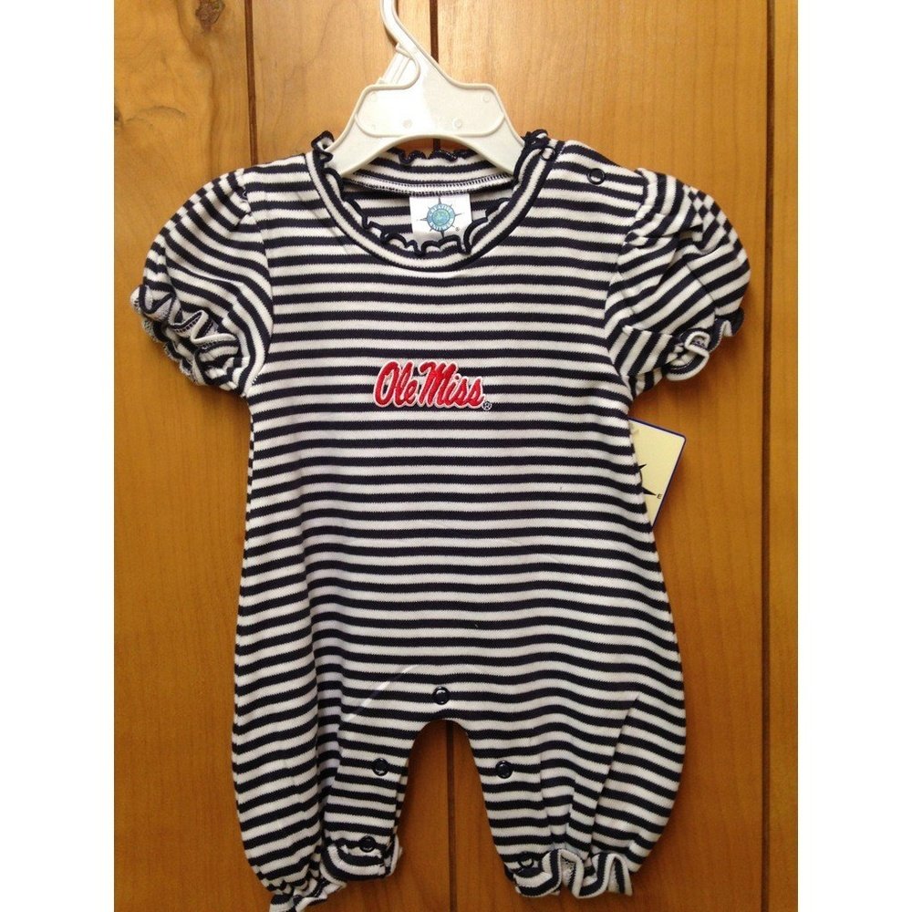 Creative KnitwearCreative Knitwear Infant Girl Ole Miss Bubble RomperBabysupermarket