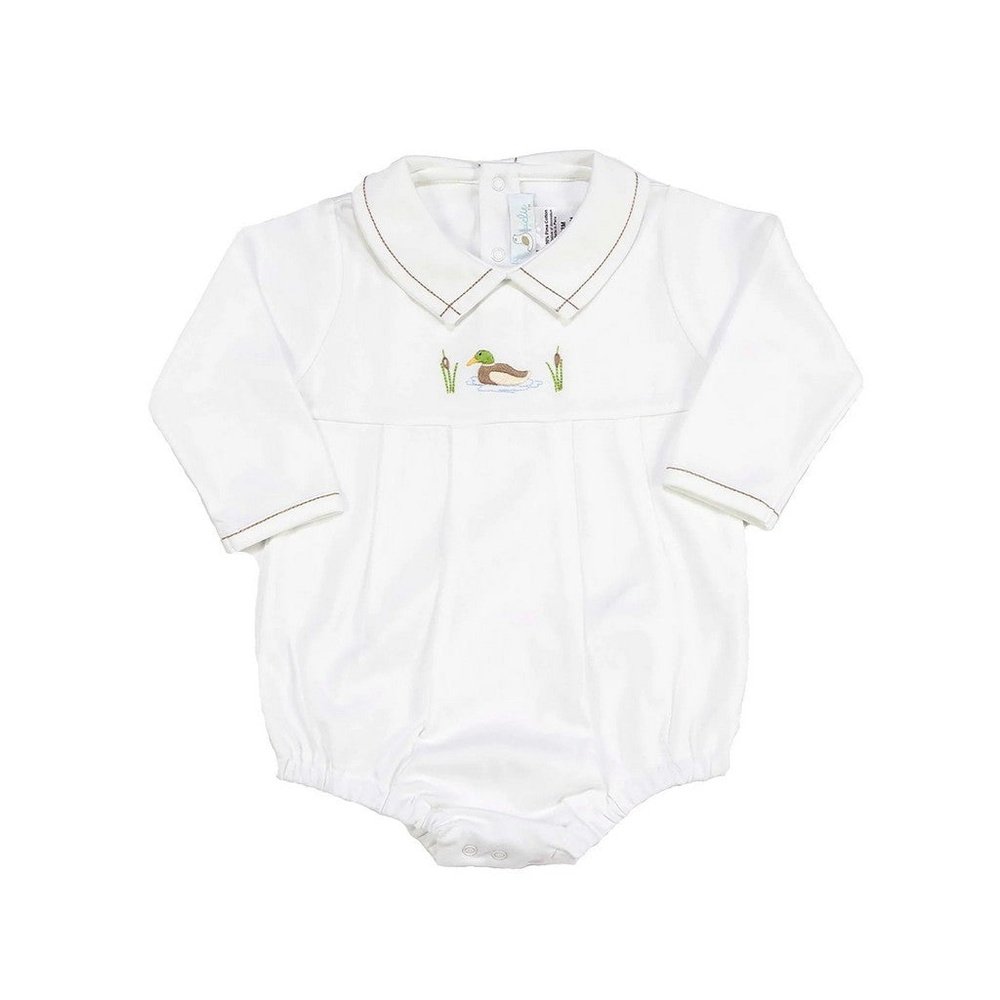 Cuclie Infant Boys Mallard Bubble Romper