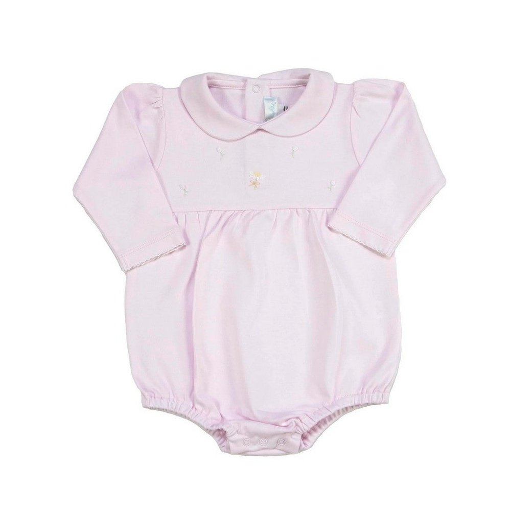 Cuclie Infant Girls Sprinkle of Roses Bubble