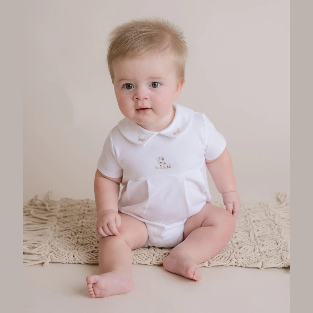 Cuclie Apparel Cuclie Puppy Bubble Romper