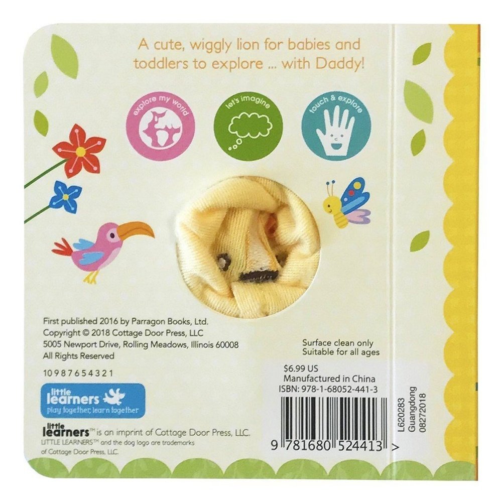 Daddy and Me Finger Puppet Children's Board Book