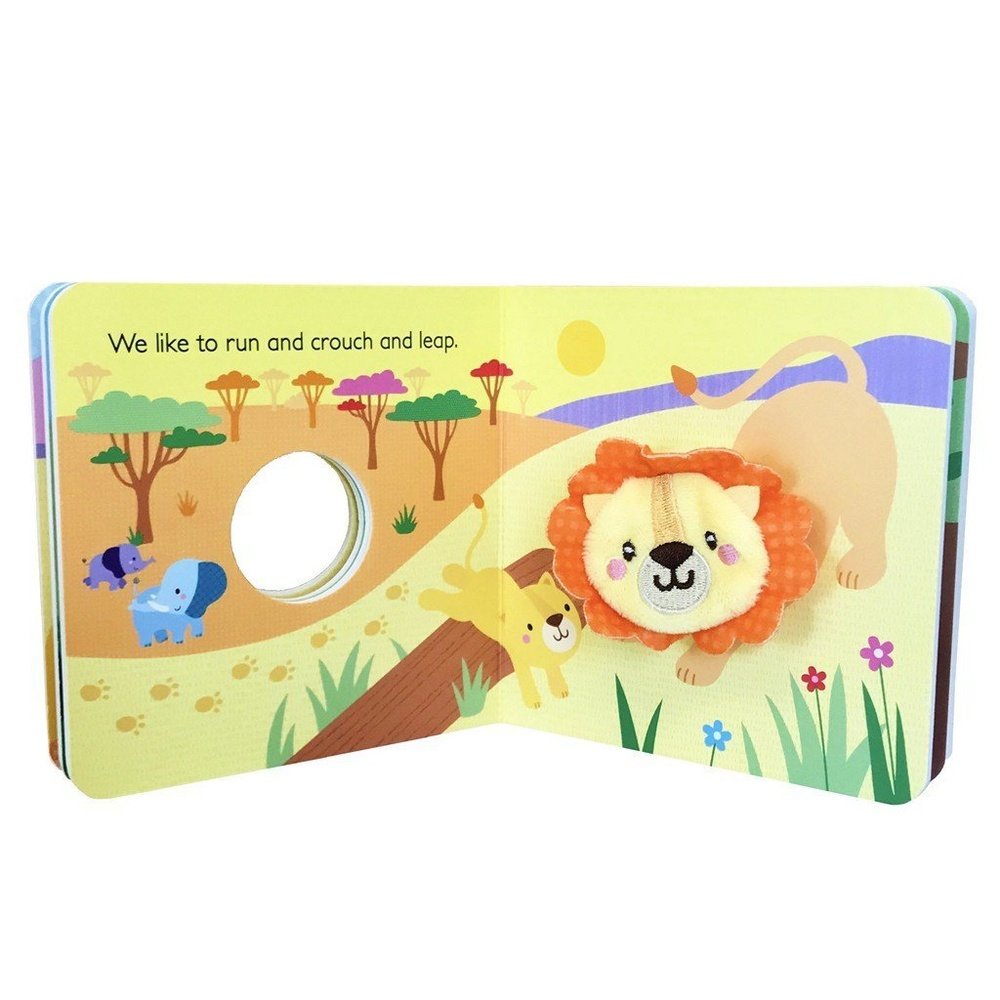 Daddy and Me Finger Puppet Children's Board Book