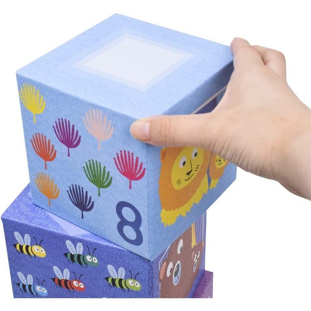 Djeco Blocks & Towers Rainbow Blocks