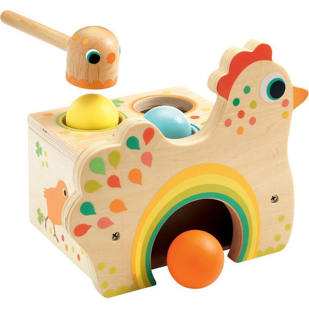 Djeco Tapatou Wooden Chicken