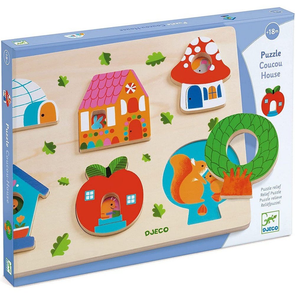 Djeco Wooden Puzzles House