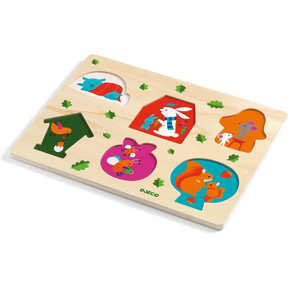 Djeco Wooden Puzzles House