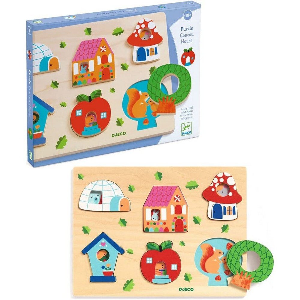 Djeco Wooden Puzzles House