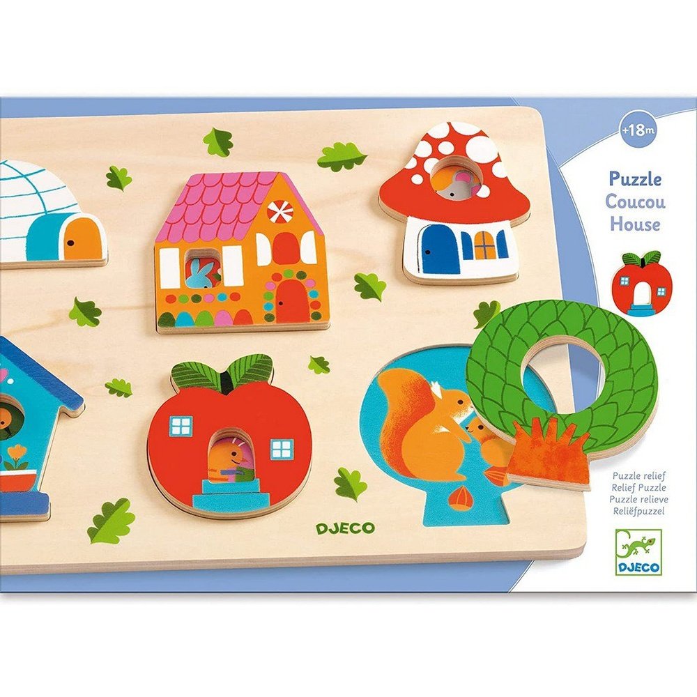 Djeco Wooden Puzzles House