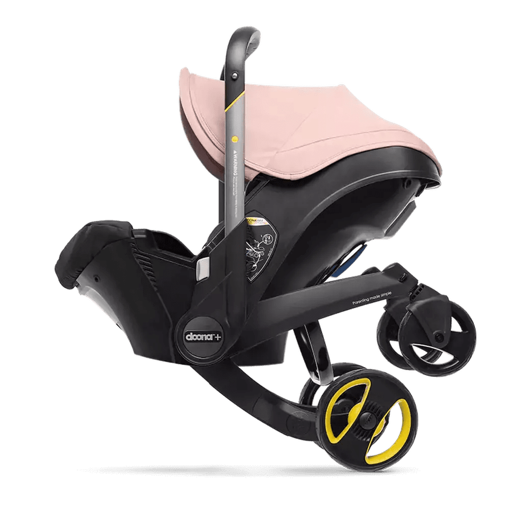 Doona Blush Pink Infant Car Seat/Stroller with Base