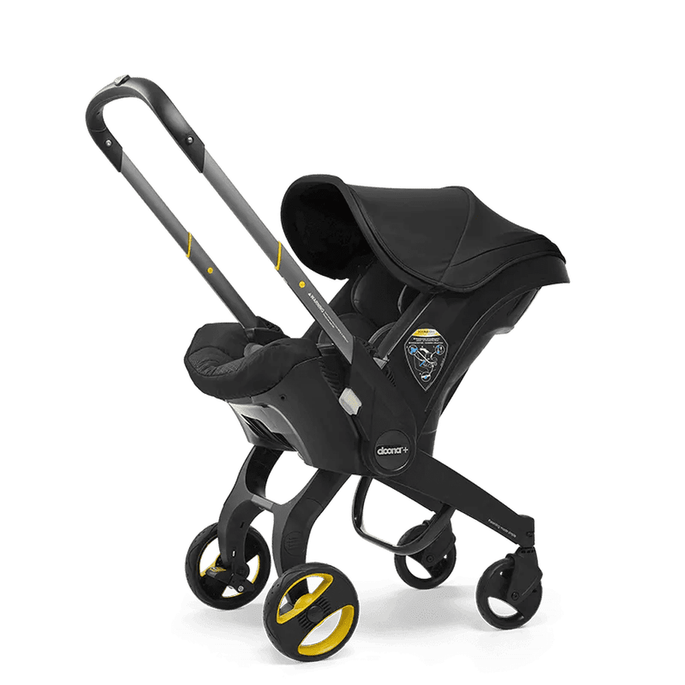 Doona Nitro Black Infant Car Seat/Stroller with Base