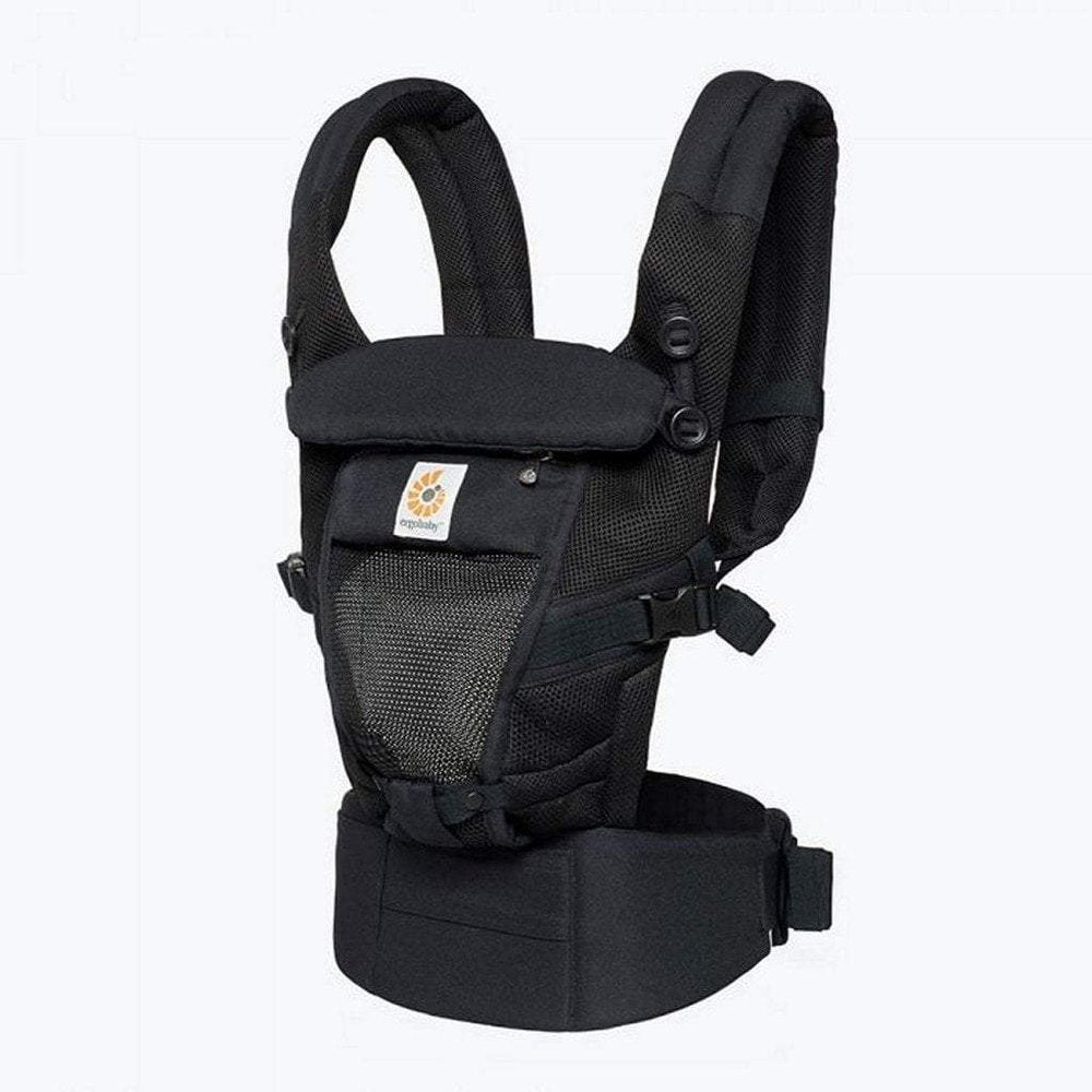 Ergo Baby Adapt Cool Air Mesh Infant Carrier Onyx Black
