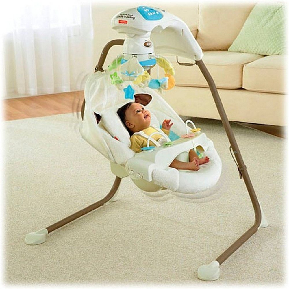 Fisher-Price My Little Lamb Cradle Swing