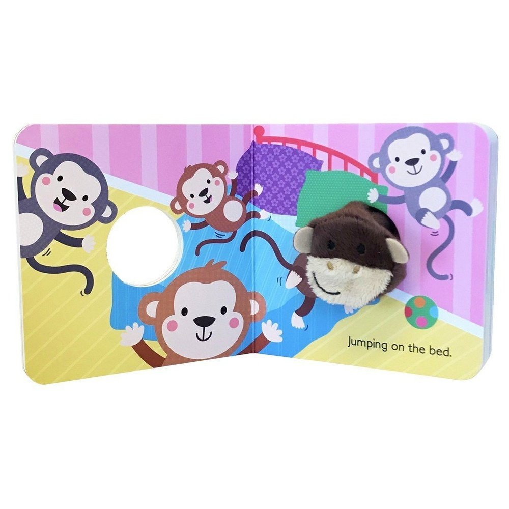 Five Little Monkeys Finger Puppet Board Book