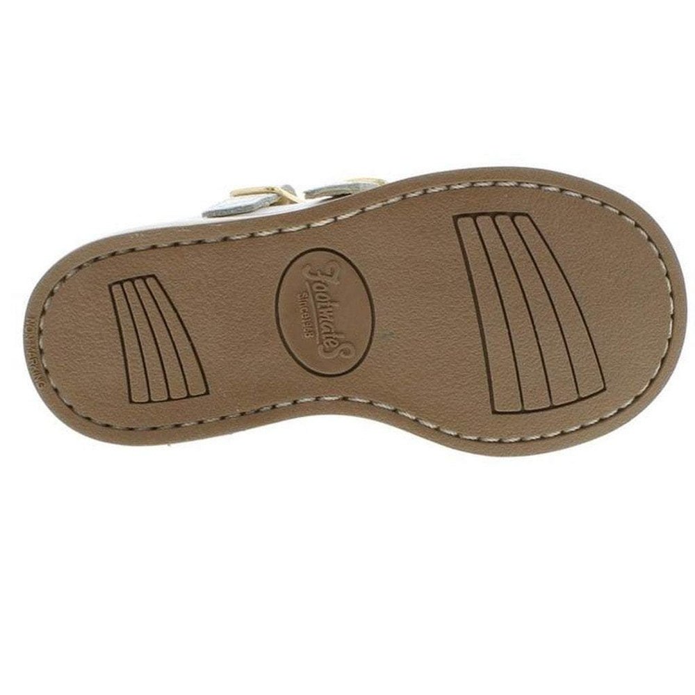 Badorf Shoe CompanyFootmates Danielle Double Strap Shoe WhiteBabysupermarket