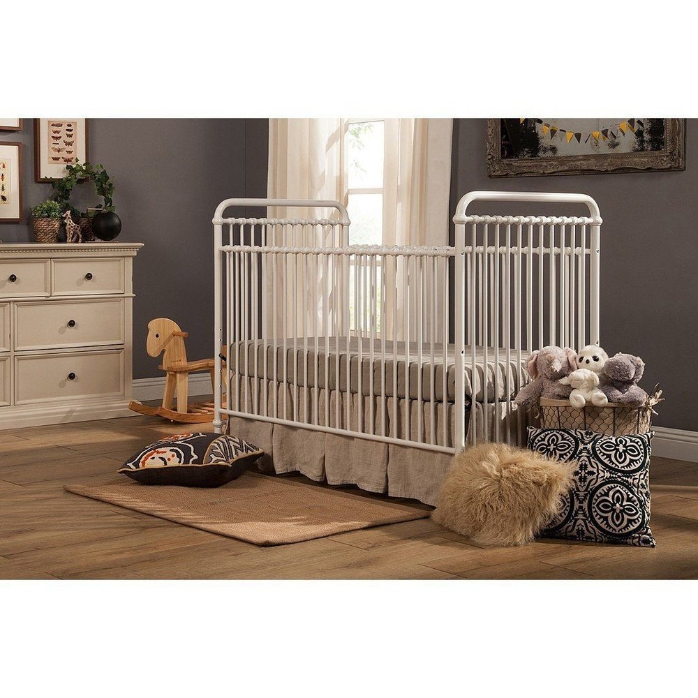 Namesake Abigail 3 in 1 Convertible Bed Washed White
