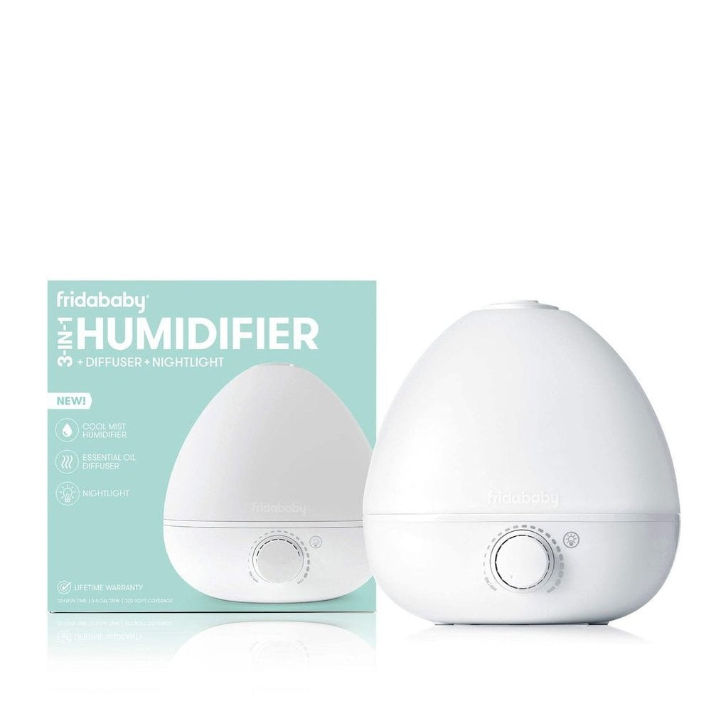 Frida Baby Humidifier BreatheFrida 3 in 1 Humidifier, Diffuser, and Nightlight