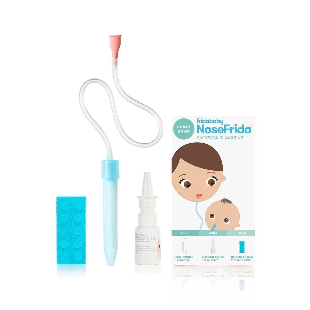 Fridababy Electric NoseFrida - USB-C Rechargeable Nasal Aspirator with Case  810028771536