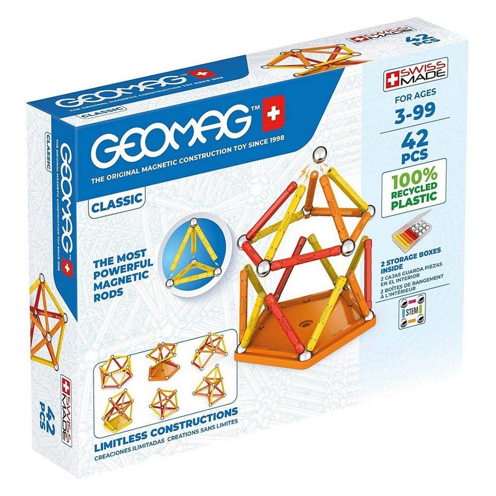 Geomag World Classic 42pc Orginal Magnetic Building Set
