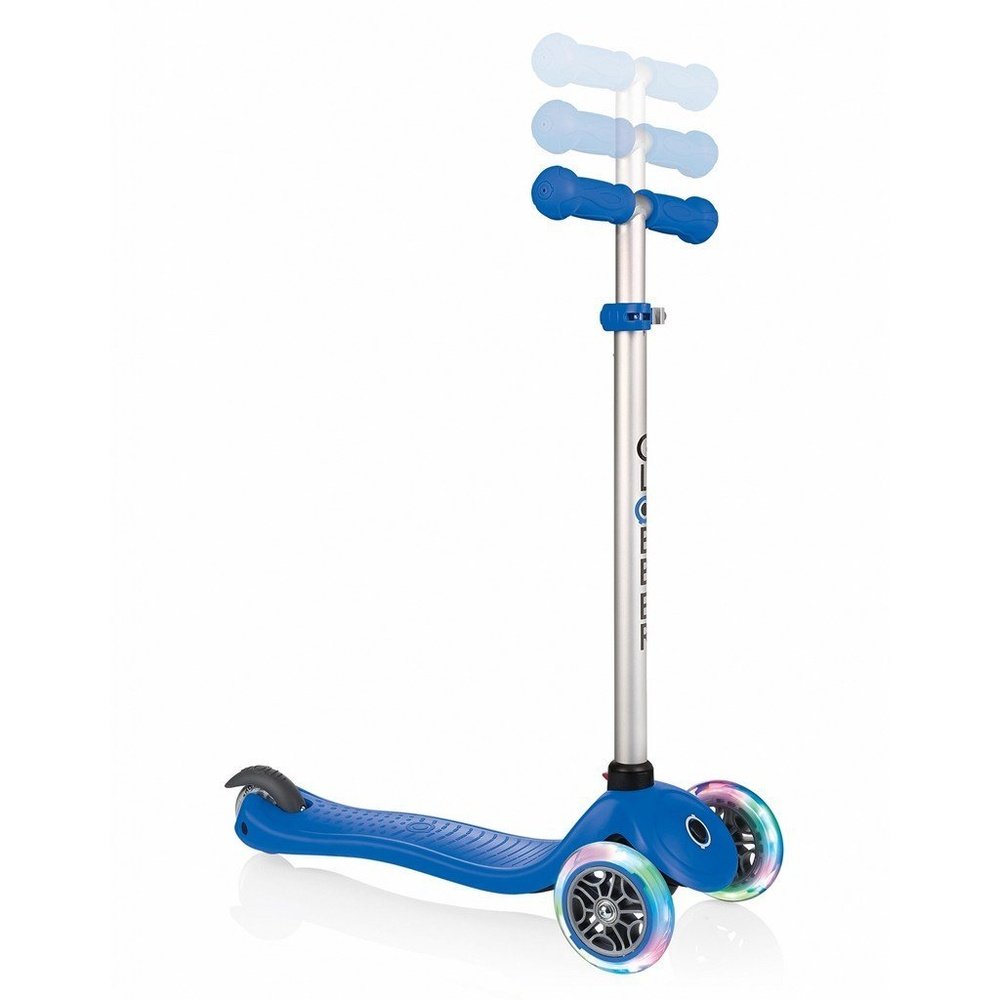 Globber Evo 4 IN 1 Lights Scooter Navy Blue