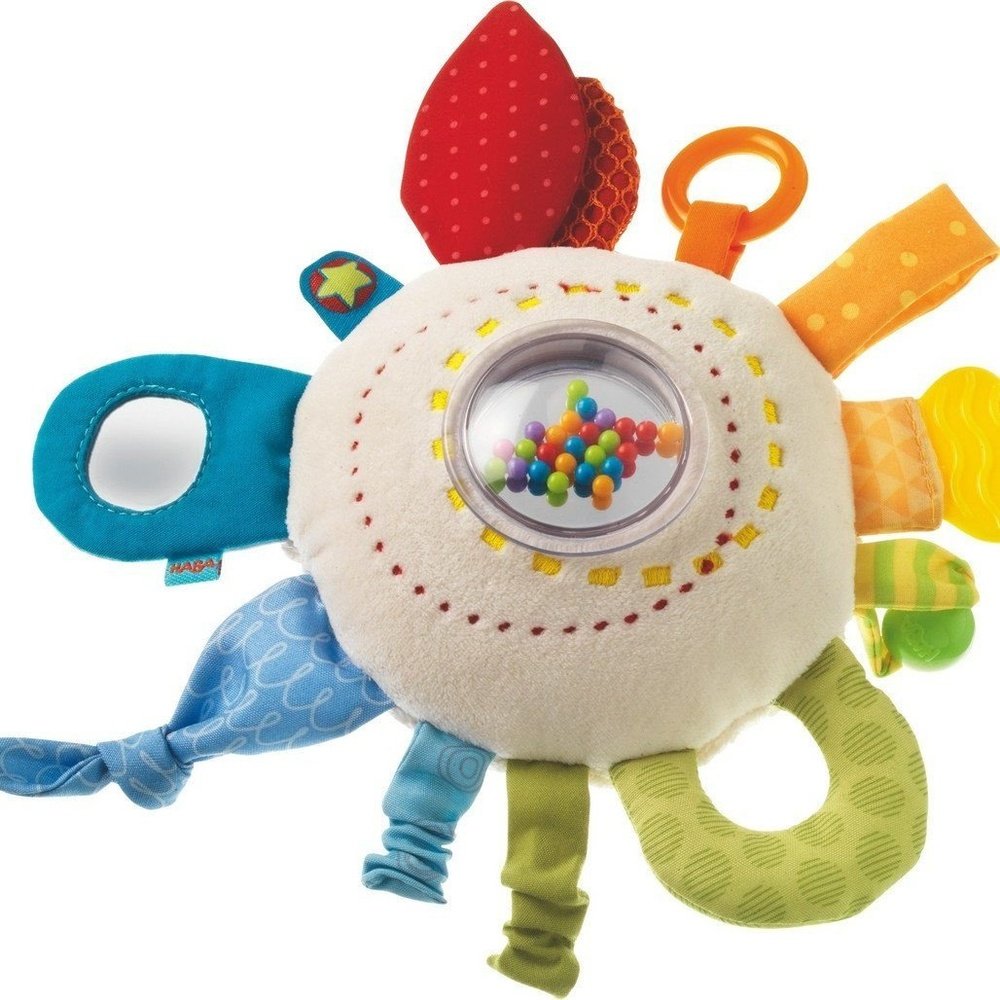 HABA Rainbow Round Teether Cuddly