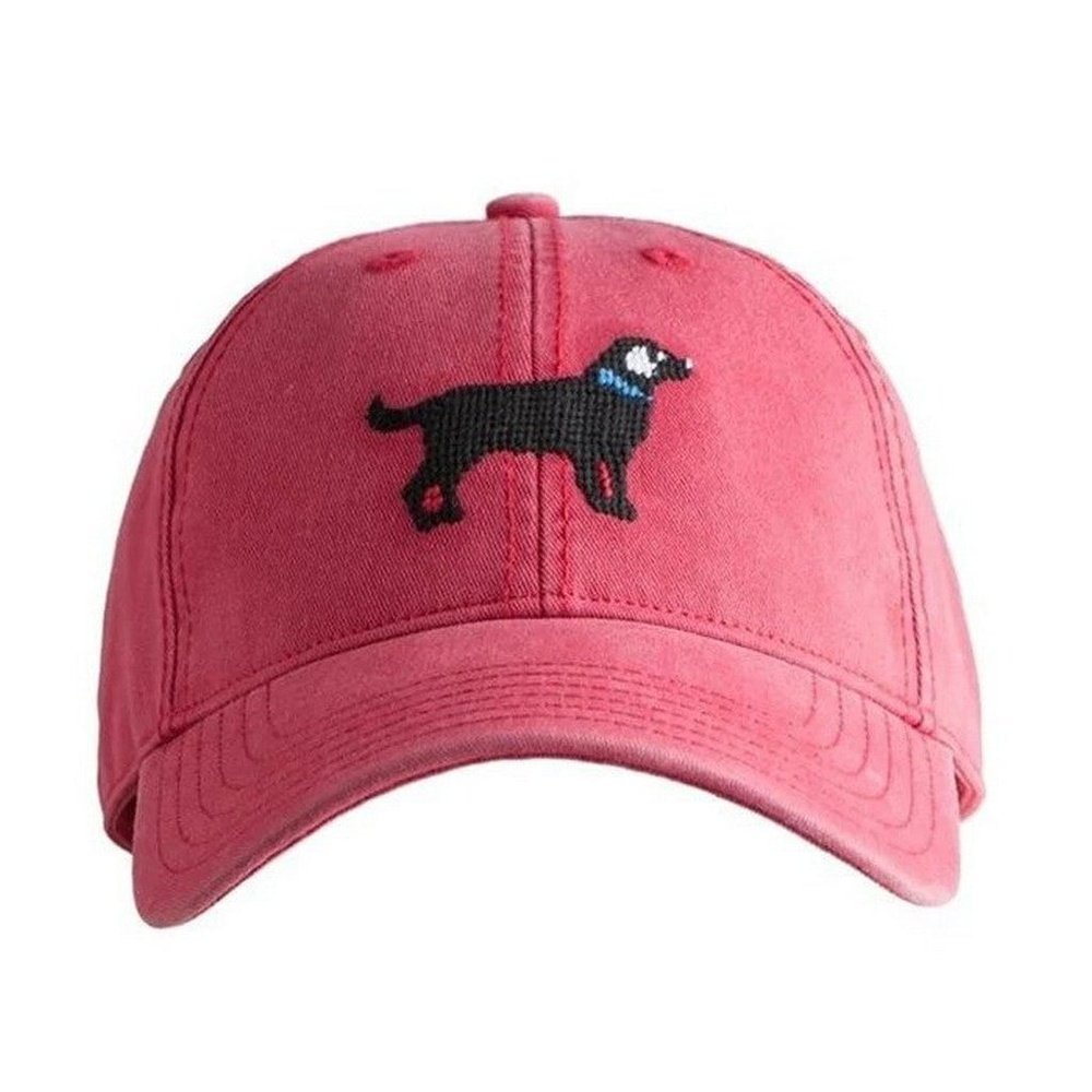 Harden Lane Kids Black Lab Cotton Canvas Baseball Hat
