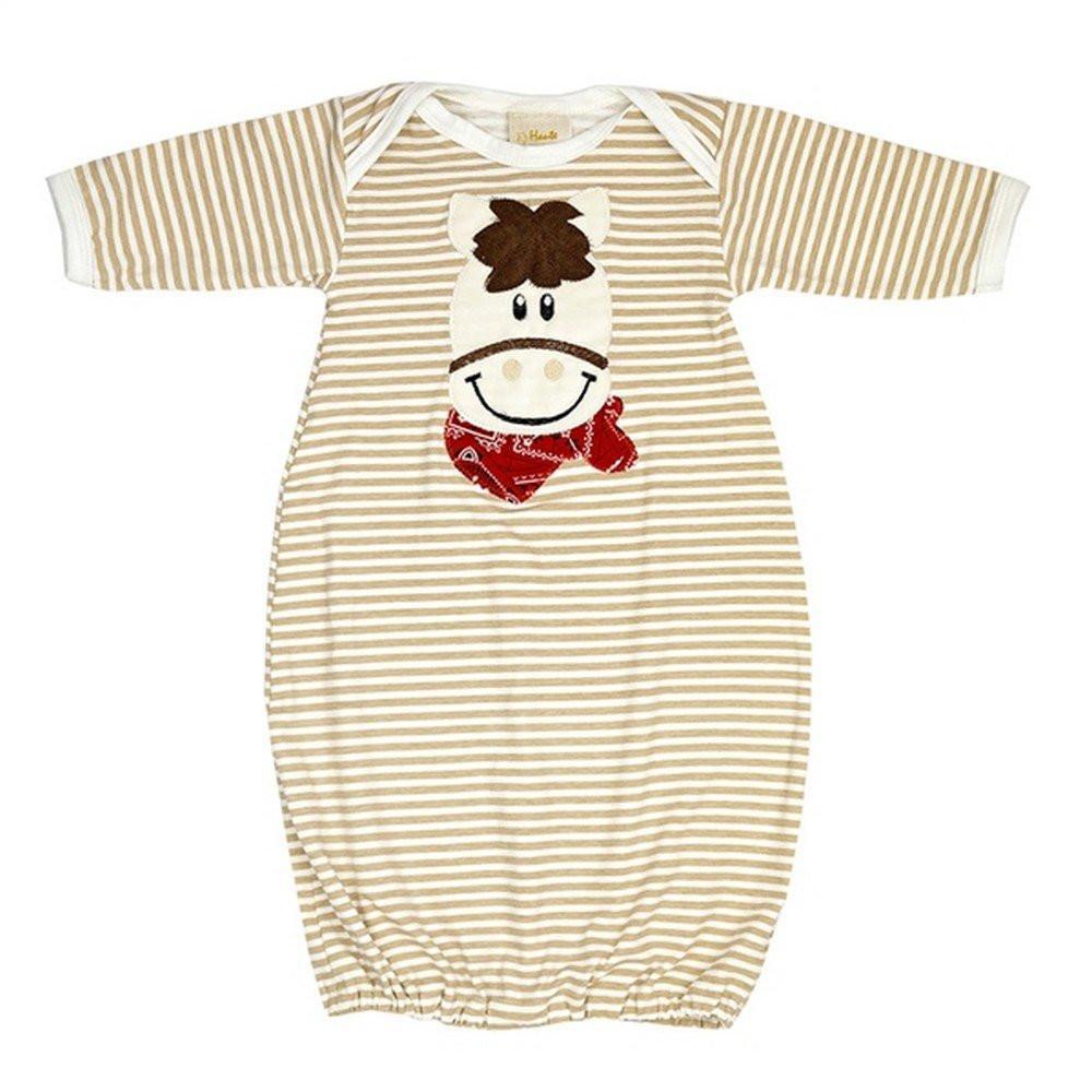 Haute BabyHaute Baby Giddy Up Boy Take Me Home GownBabysupermarket