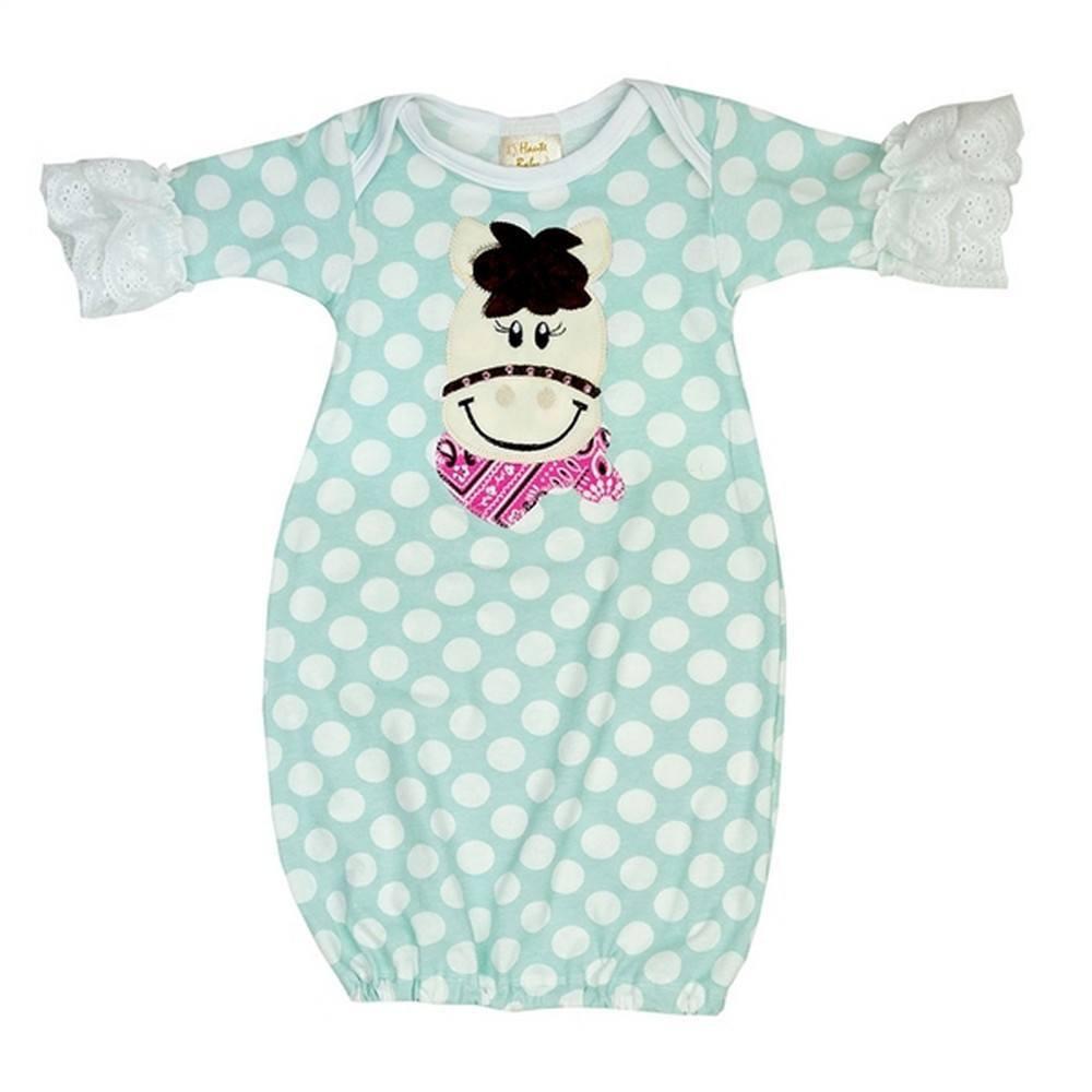 Haute BabyHaute Baby Giddy Up Girl Take Me Home GownBabysupermarket