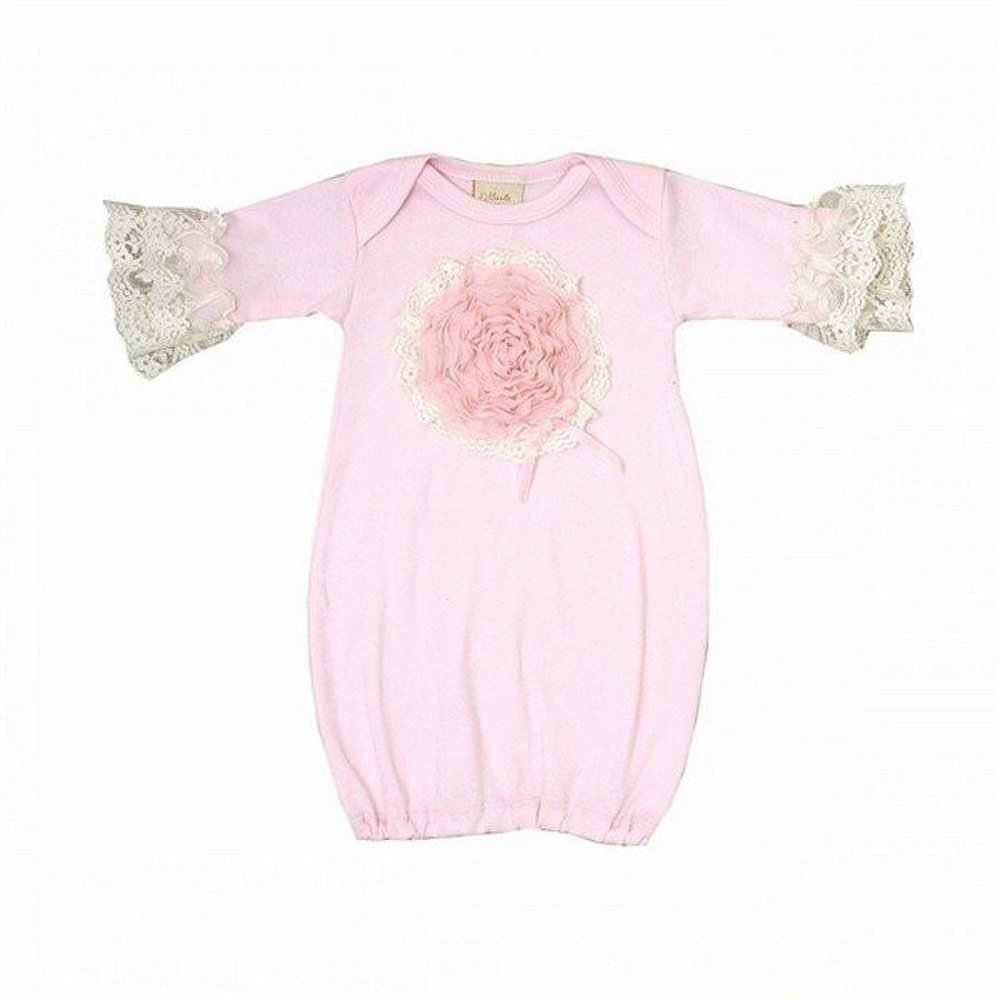 Haute BabyHaute Baby Pink Lullabye Girl's GownBabysupermarket