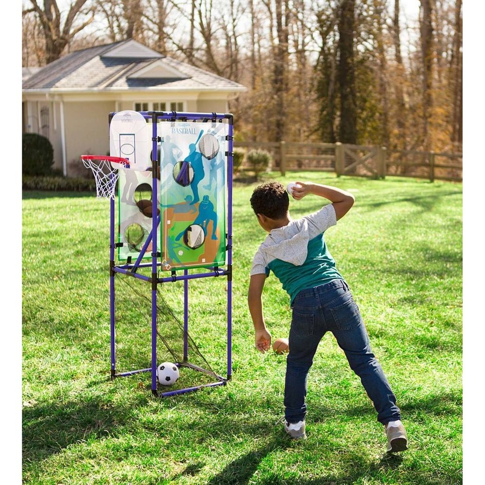 Hearth Song 5-in-1 Multi-Sport Indoor Outdoor Target Game