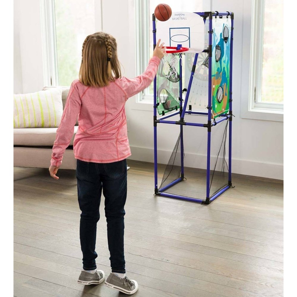 Hearth Song 5-in-1 Multi-Sport Indoor Outdoor Target Game