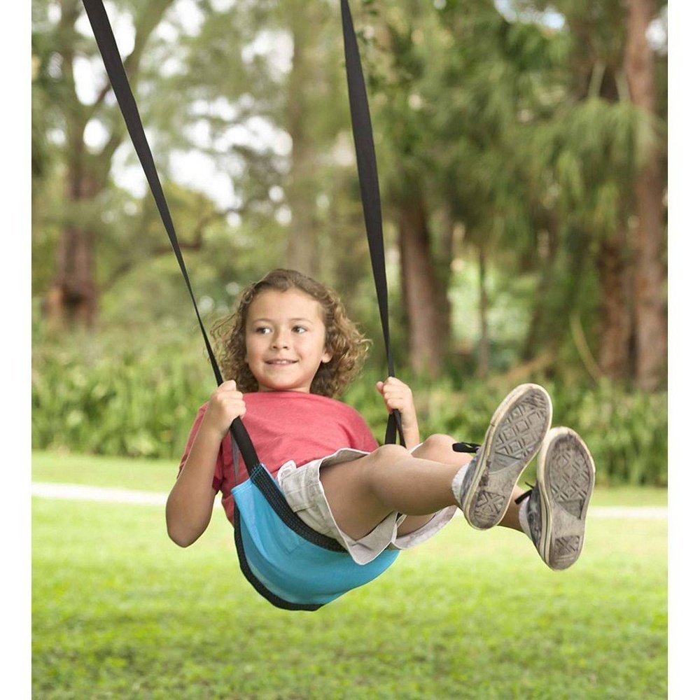Hearth Song Easy-Go Sling Swing - Blue