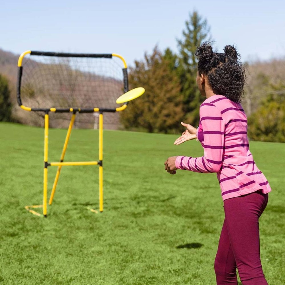 Hearth Song Football and Disc Target Kick 'n Toss Set